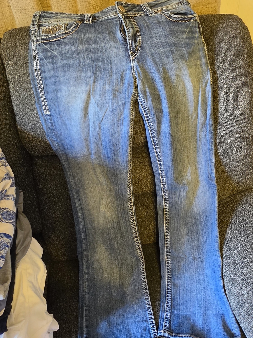 Maurices Light Blue Bootcut Jeans